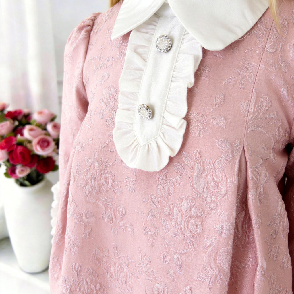 Aveline Tailored Set – Elegant Girls Blouse & Trousers Set (RG7760)