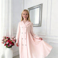 Elowen Double-Breasted Dress – Elegant Girls Occasion Dress (RG9913)