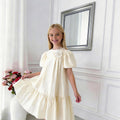 Lumière Girls Dress – Soft Structured Elegant Occasion Dress (RG9935)